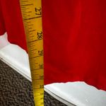 JLUXLABEL  Orange Wide‎ Leg Pants Linen Blend Minimalism Boho Coastal Large Photo 5