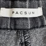 PacSun  High Rise Straight Black Pinstripe Denim Jeans Women’s Size 29 Photo 1