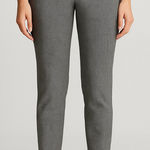 Cynthia Rowley  Slim Fit Checked Ankle Pants Photo 0