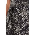 Joie  Mairead D Cropped Wide Leg Jumpsuit Black Womens Size 2 Photo 3