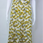 All in Favor NEW floral print wrap front tiered midi dress, size M Photo 0