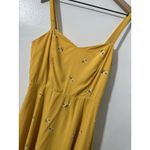 Old Navy  Women’s Yellow Floral Summer Dress Spring Flowy Medium Photo 7