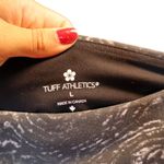 Tuff Athletics #788  Women's Large Workout Bottoms Black/Gray Leggings Photo 1