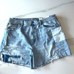 American Eagle Women's Highest Rise 90s Boyfriend Shorts Rainbow Jeans Jorts Photo 0