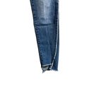 DL1961 Jeans Womens 26 Blue Cropped Frayed Raw Hem MidRise Skinny Legging Photo 4