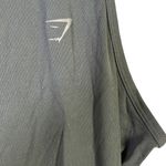 Gymshark  Elevate Asymmetric Tank Womens S Black Slim Fit Athleisure Gym Yoga Photo 3