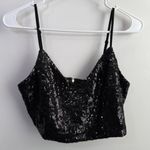 Lulus  Black Groove Black Sequin Two-Piece Bodycon Mini Dress Photo 6