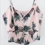 BB Dakota Jojo Pineapple Print Corset Top NWOT Photo 5
