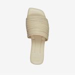 Marc Fisher Maddie Ivory Cream Slip On Slides Photo 2