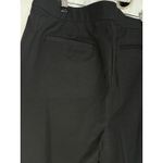 Lands' End  Black High Rise‎ Pintuck Pencil Ankle Pants Women's Size 18W Photo 8