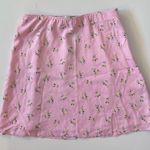 Hollister  Pink Floral Mini Skirt  Photo 0