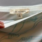 LA Hearts  White and Blue Butterfly Patterned Mini Skirt Small Photo 3