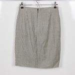 Versace Vintage Instante by Wool Check Pencil Skirt Photo 1
