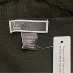 Chelsea28 NEW  Green Long Sleeve‎ Cowlneck Cardigan Cashmere Blend Size XS/S Photo 7