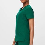 FIGS  Hunter Green Catarina Scrub Top Photo 1