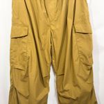 Pilcro  Anthropologie Medium Parachute Pants Cargo Drawstring Bronze High‎ 1532 Photo 7