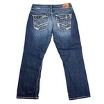 Buckle BKE Womens Culture Fit Denim Stretch Crop Capri Pants Jeans Size 30 Photo 4