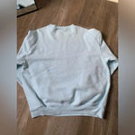 VTG Christmas Sweater Snow Trees Winter Graphic Crewneck Sweatshirt Blue Size L Size L Photo 6