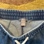 Aerie NWOT Blue Denim Shorts with Drawstring Tie Waist Size Small Photo 1