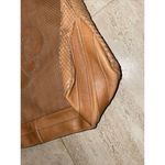 Carla Mancini Croc Embossed Leather Shoulder Bag‎ Tote 17"x12" Photo 5