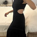 Jason Wu Long Maxi dress tie back design boho casual coastal brunch wear Photo 2