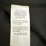 J.Crew Women Drapey Shirt Dress Size M Black Satin-back Crepe Button Long Sleeve Photo 9