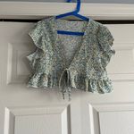 SheIn tie front top Photo 3