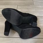 Report Remi Women’s Black Suede Ankle Booties‎ Size 8 Photo 9