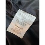 Burberry  London Black Ruffle Collar Blazer Jacket Women's USA 10 Nova Check Line Photo 9