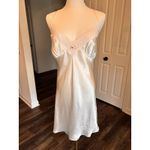 Linea Donatella  White Lace Peignoir Set Nightgown Robe Wedding Lingerie Lg Bride Photo 8