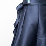 R&M Richards – Sequin & Satin Mother of the Bride Midi Gown Blue Size 16 Photo 11