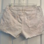 Mossimo Short Lace White Cotton Short Shorts sz 6 Photo 7