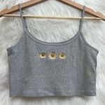 Hollister  embroidered sunflower baby cami tank top Photo 0