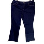 Lane Bryant NWT  Boot Cut Flare Mid Rise Jeans Slimming Stretch 22 Blue #4273 Photo 10