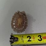 None Vintage Beaded Lace Easter Bunny Brooch Photo 2