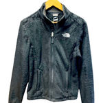 The North Face ‎ Osito Full Zip Jacket Sz S Black White Logo Fleece Coat Photo 0