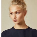 Ted Baker Jariala Stitch Detail Peplum Jumper Sweater Size 0 /US 2 Photo 3