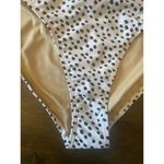 Old Navy Bikini Bottom White And Black Polka Dot Tie Size Bottoms Size Medium Photo 1