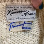Kennedy Of Ardara Women’s Irish Made 100% Wool Small Cardigan Knit Sweater VTG Photo 2