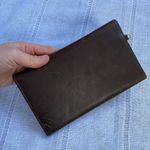 It’s Life RFID NWOT vintage look genuine leather wallet. Brown Photo 5