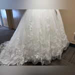 Casablanca Bridal Gown with Lace Details White Size L Photo 7