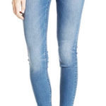 Hudson Jeans HUDSON Krista Super Skinny Crop Mid-Rise Jeans in Hermosa Wash Photo 0