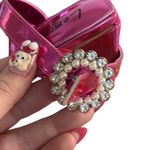 Dolls Kill PINK BARBIE CORE PEARL HEELS SANDALS BY PRIVILEGED 6.5 NEW SOLD OUT! Photo 3