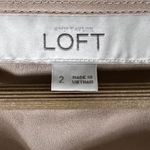 Loft Sleeveless Top Womens 2 Cream Black Floral Eyelash Lace Overlay Coquette Photo 6