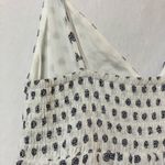 Splendid  Tie Front Polka Dot Summer Dress Womens M Smocked Babydoll Modest Photo 9