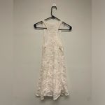 Abercrombie & Fitch  Cream Cream Lace Overlay Fit and Flare Tank Dress SZ S Photo 3