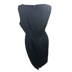 Jones Studio Separates Deep Blue Classic Sleeveless Dress 12 Sheath V-neck NWT Photo 2