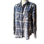 Free People  Deconstructed Shirt Jacket, Sz S Photo 7