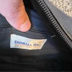 Daniella Bag Vintage Black Vegan Leather Quilted Crossbody Chain Purse Black Photo 2