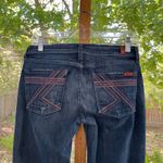 7 For All Mankind Women's Flynt Dark Wash Bootcut Jeans Size 28 Photo 3